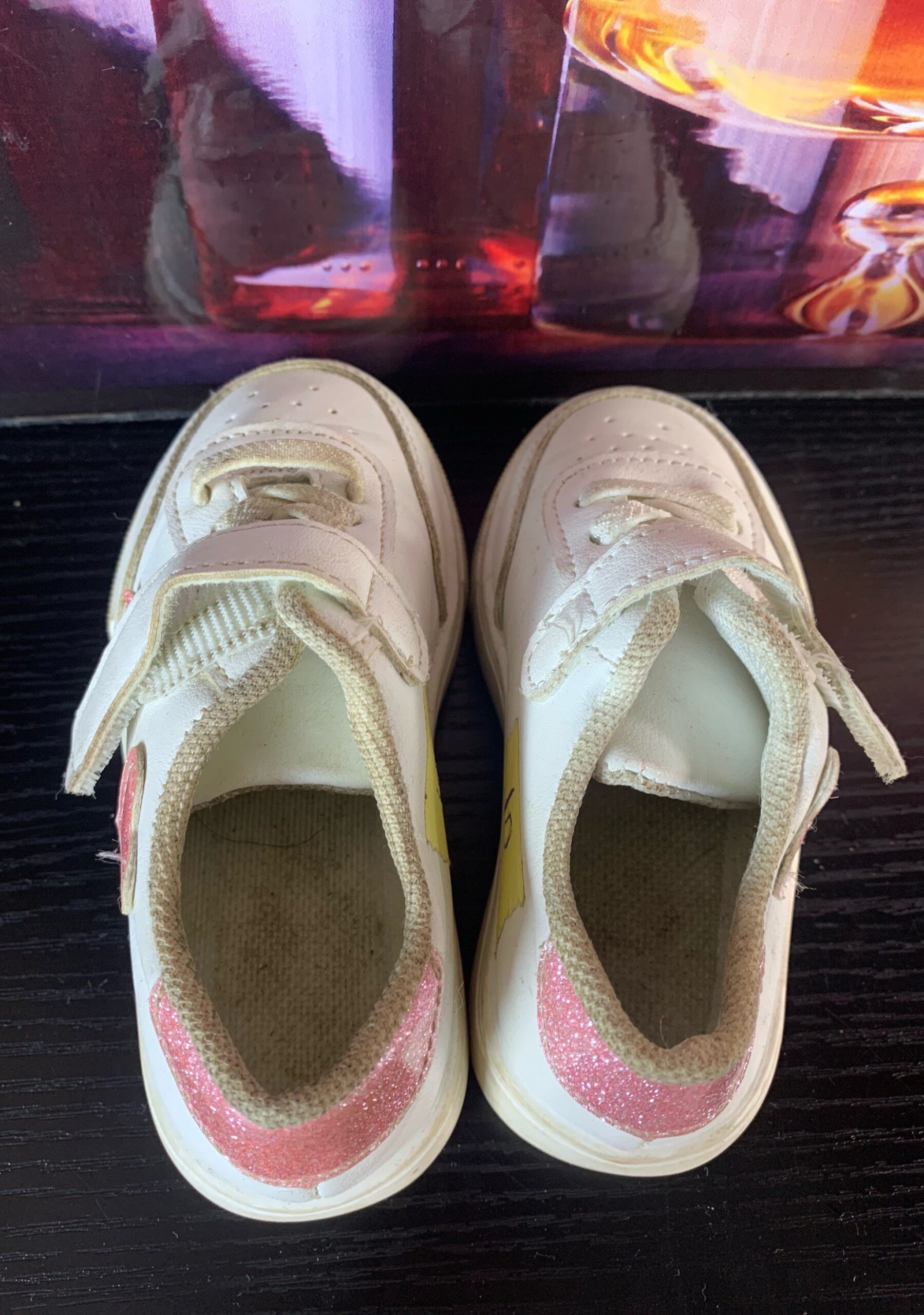 Toddler Girls White Sneakers 5 Toddler Girls White Sneakers - Image 5
