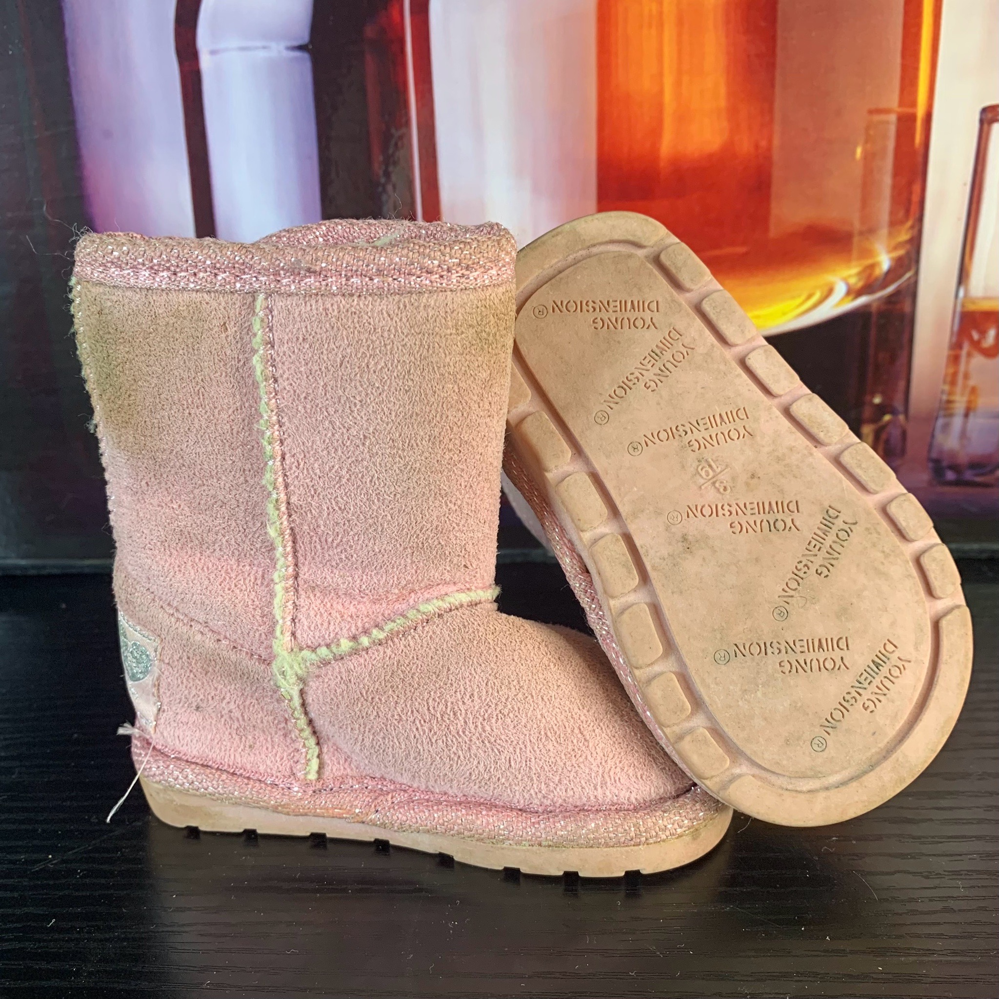 Girls Pink Winter Boots 4 Girls Pink Winter Boots - Image 4
