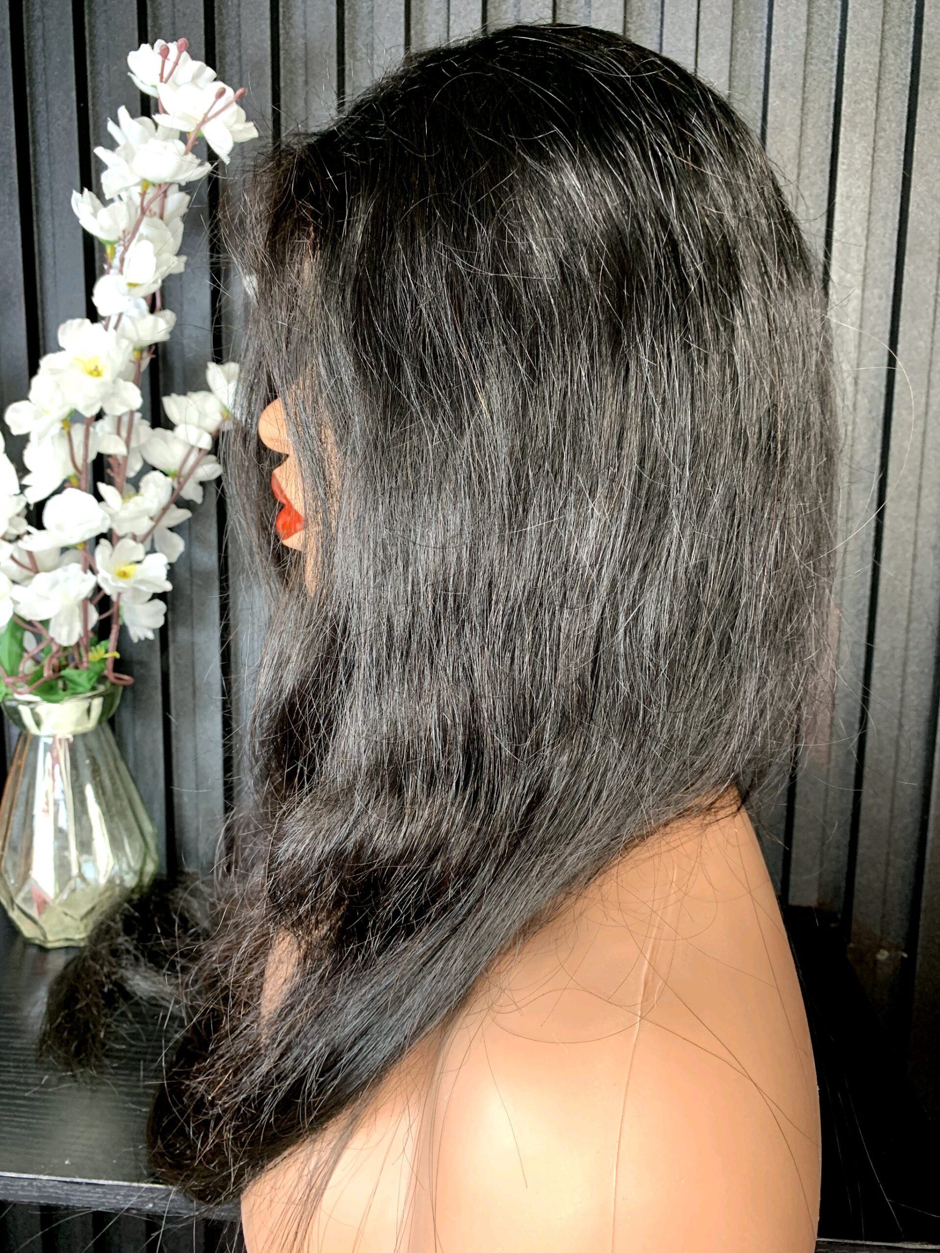 Straight Human Hair Wig 4 Straight Human Hair Wig - Image 4