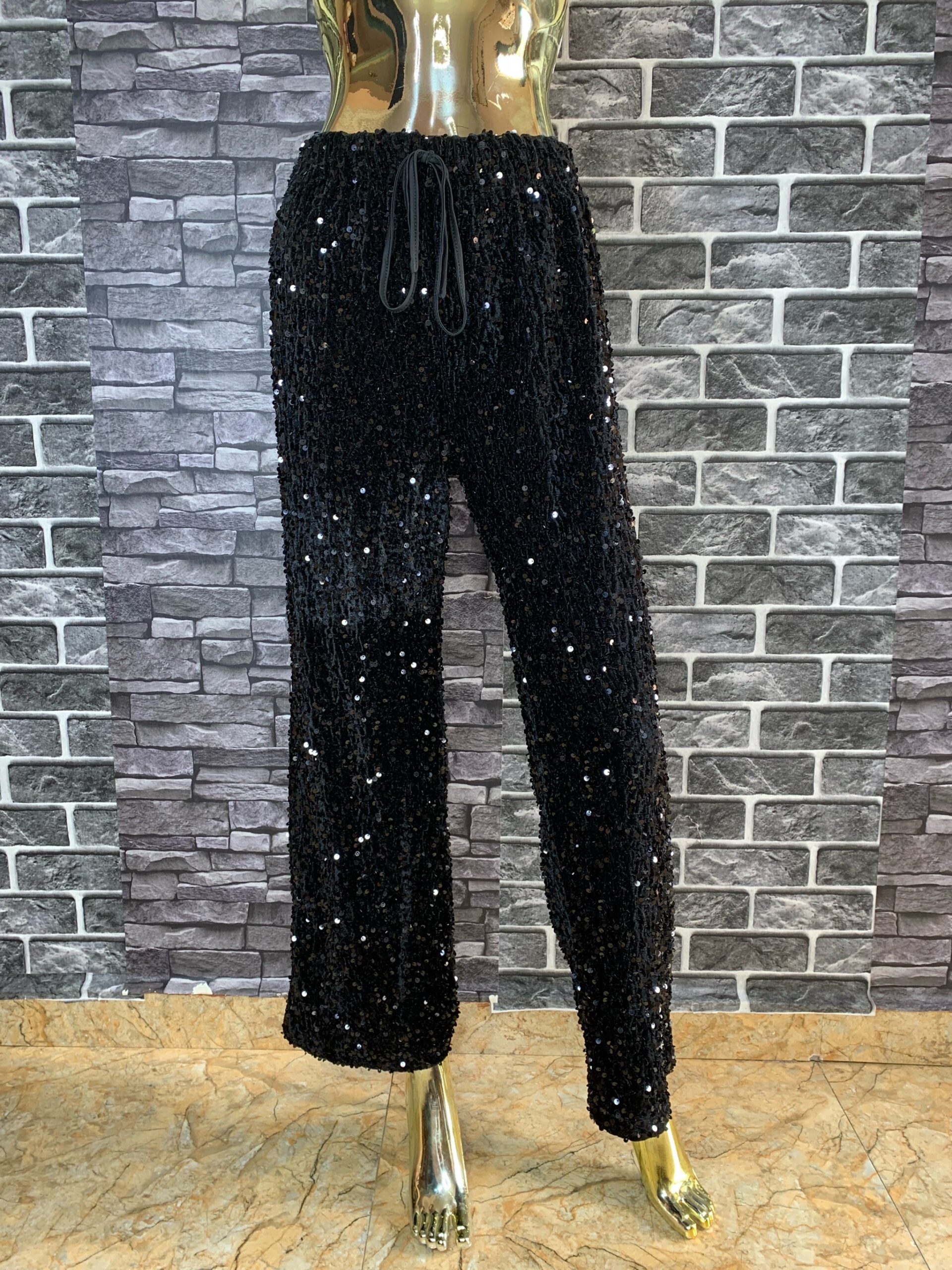 Sequin Wide Leg Pants 1 Sequin Wide Leg Pants
