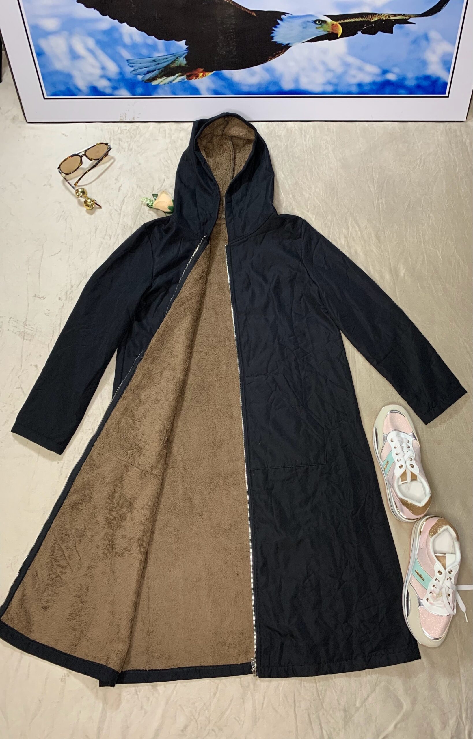 Long Hooded Jacket 4 Long Hooded Jacket - Image 4