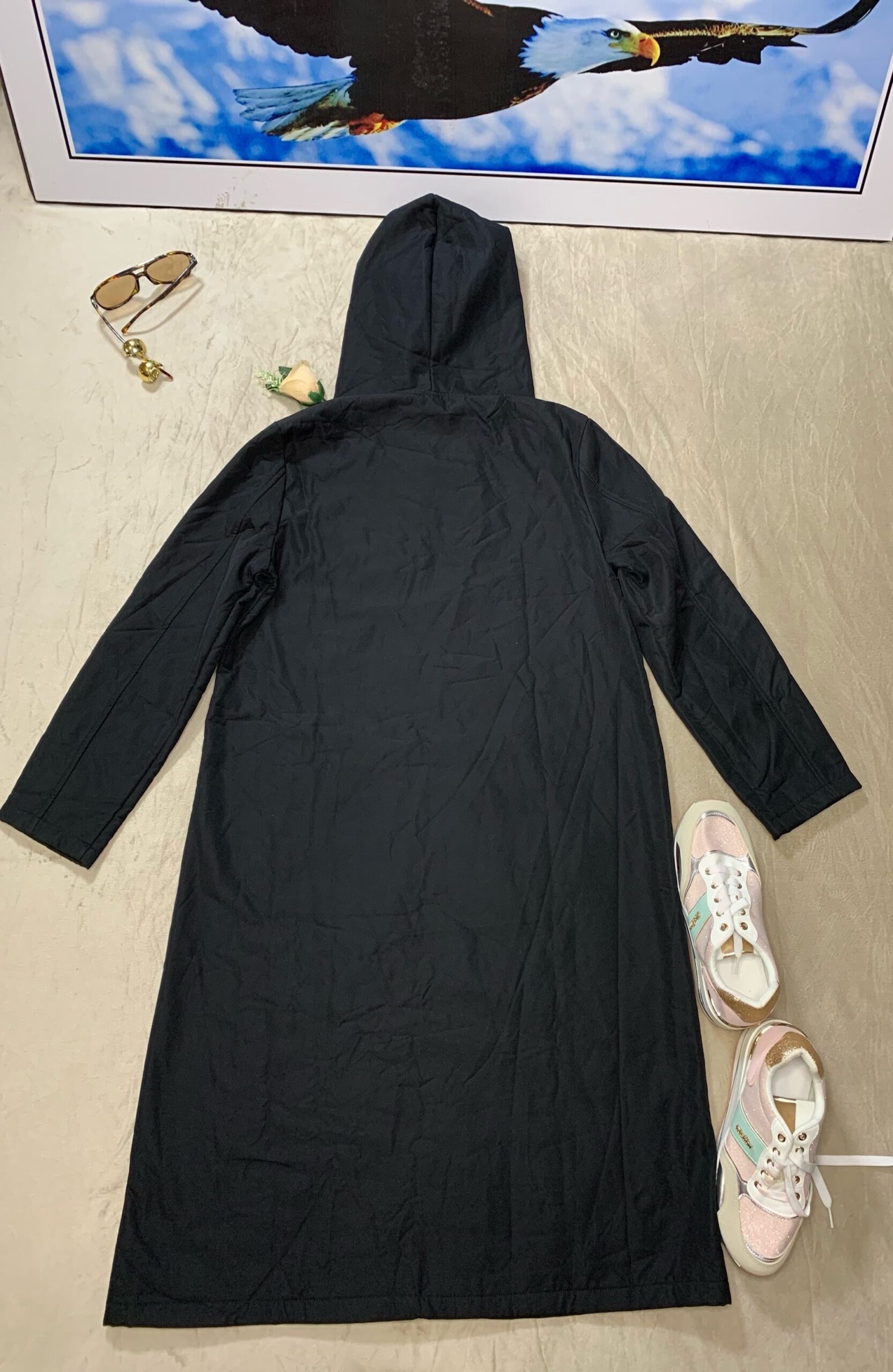 Long Hooded Jacket 5 Long Hooded Jacket - Image 5