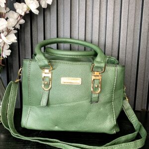 Green Leather Handbag