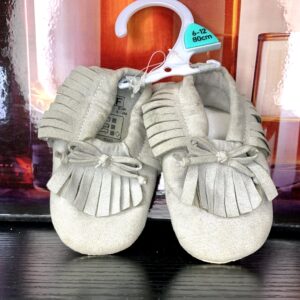 Baby Girl Fringe Moccasin Shoe