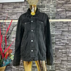 Premium Black Denim Jacket