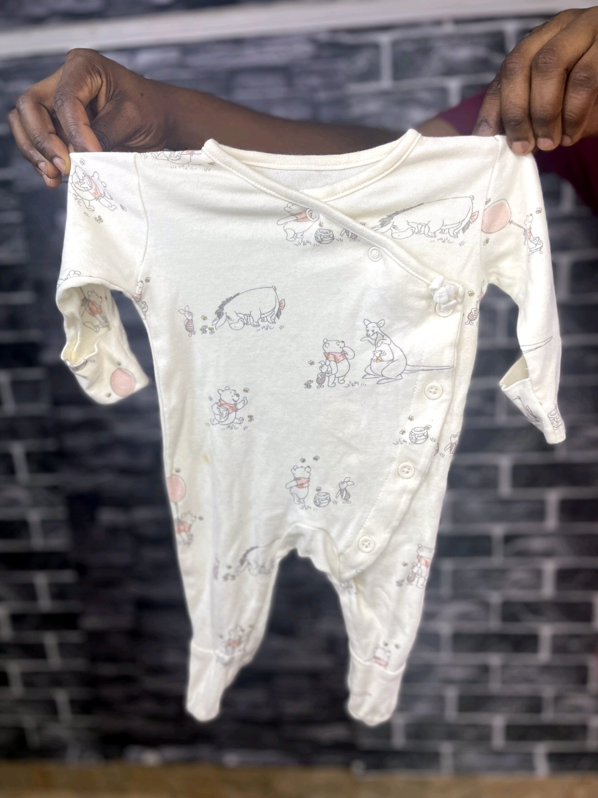 Baby Cotton Sleepsuit 5 Baby Cotton Sleepsuit - Image 5