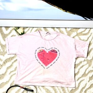 Pink Graphic T-shirt