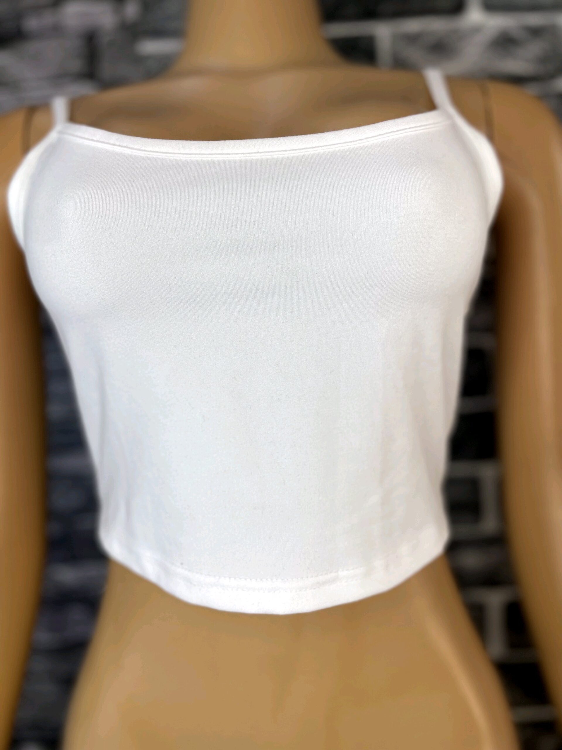 White Crop Camisole Top 1 White Crop Camisole Top