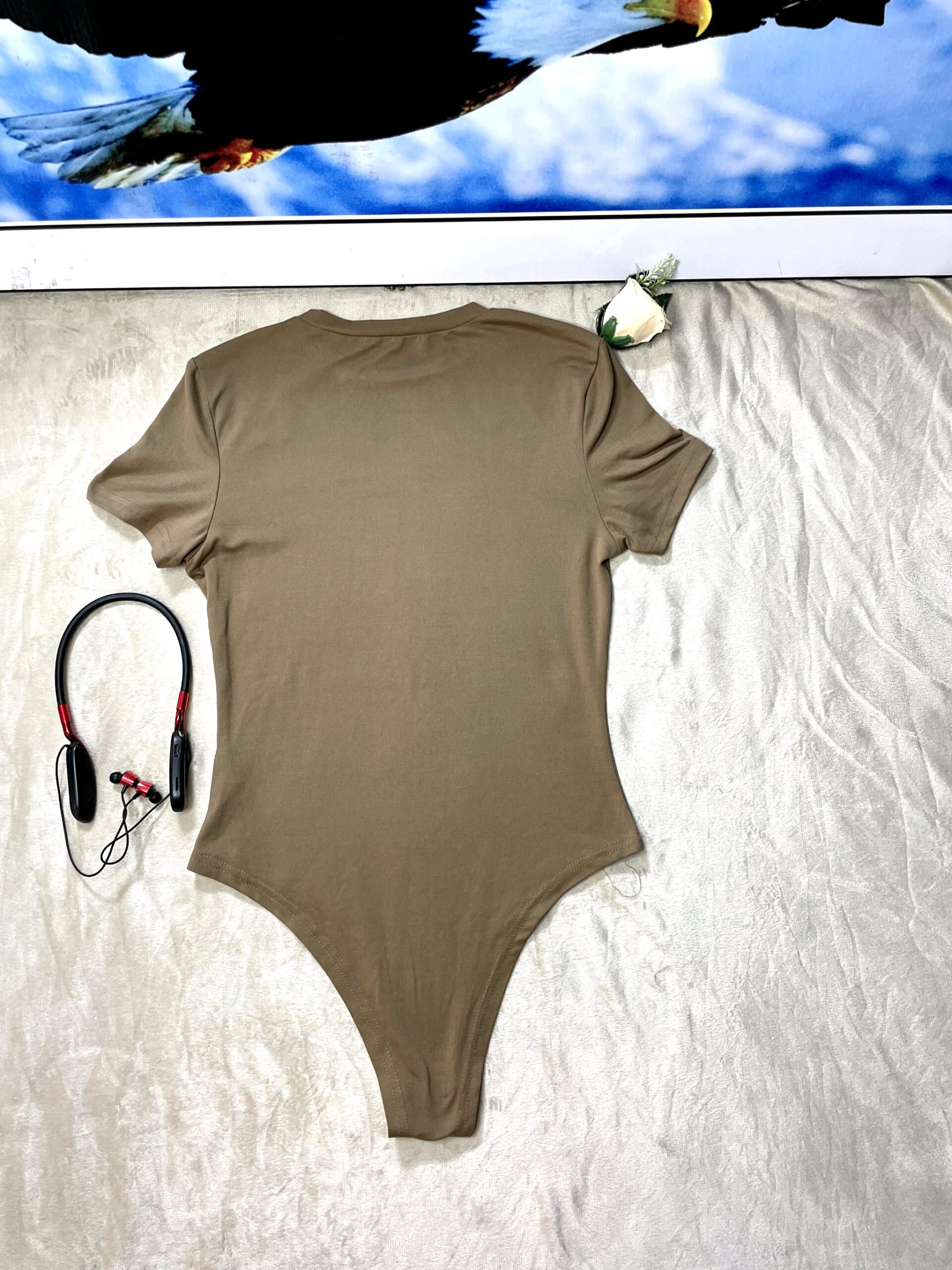 Brown Women's Bodysuit 5 Brown Women's Bodysuit - Image 5