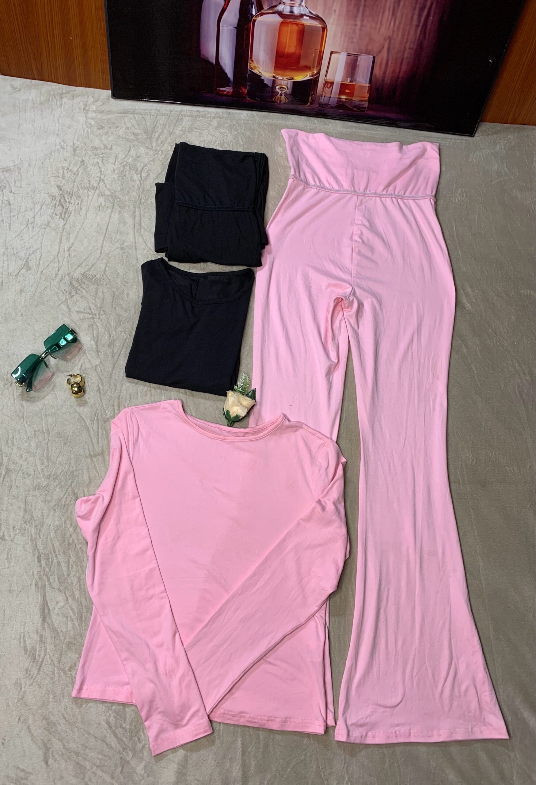 Pink Two Piece Set 3 Pink Two Piece Set - Image 3