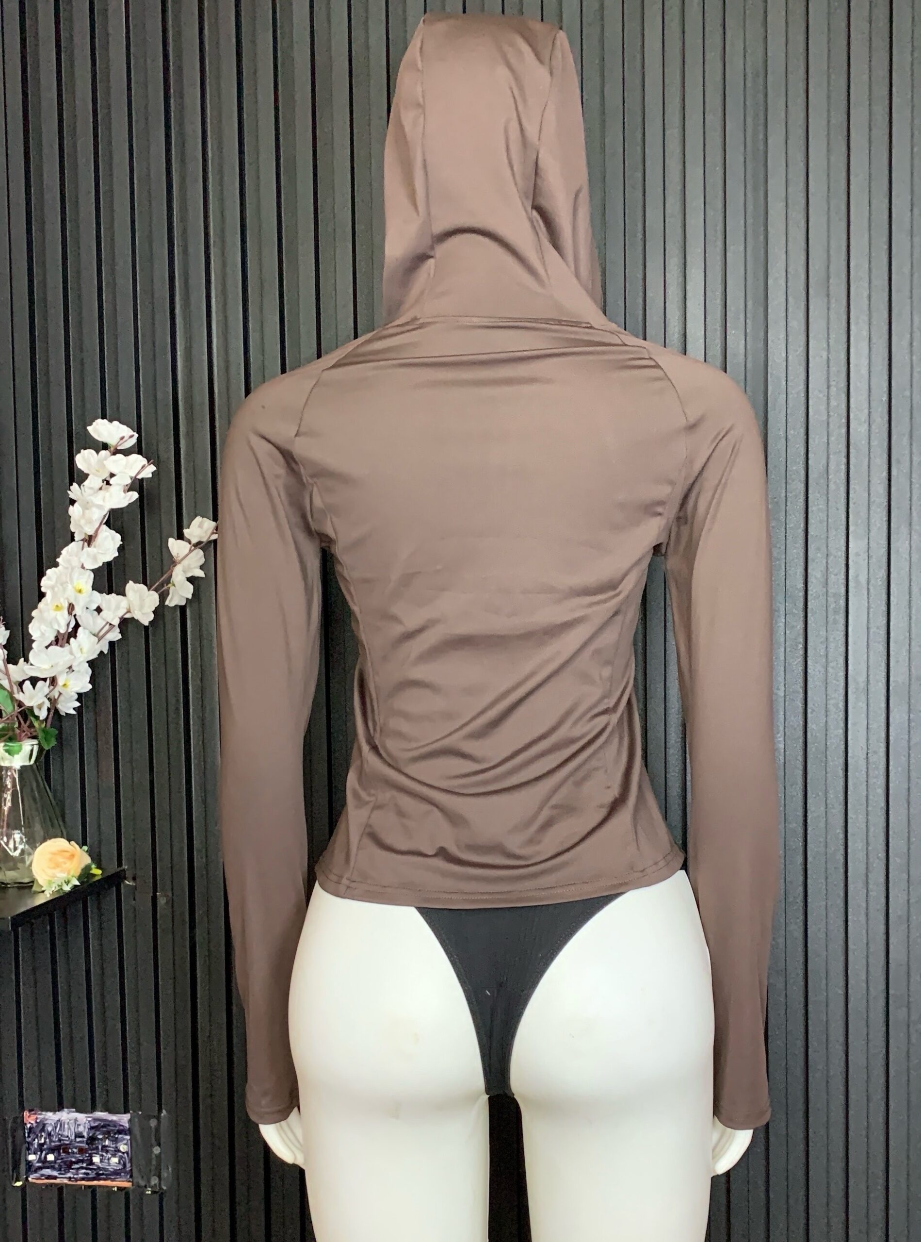 Powerful Zip Up Activewear Hoodie 5 Powerful Zip Up Activewear Hoodie - Image 5