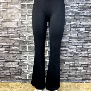 Home 17 Ribbed Flare Leggings