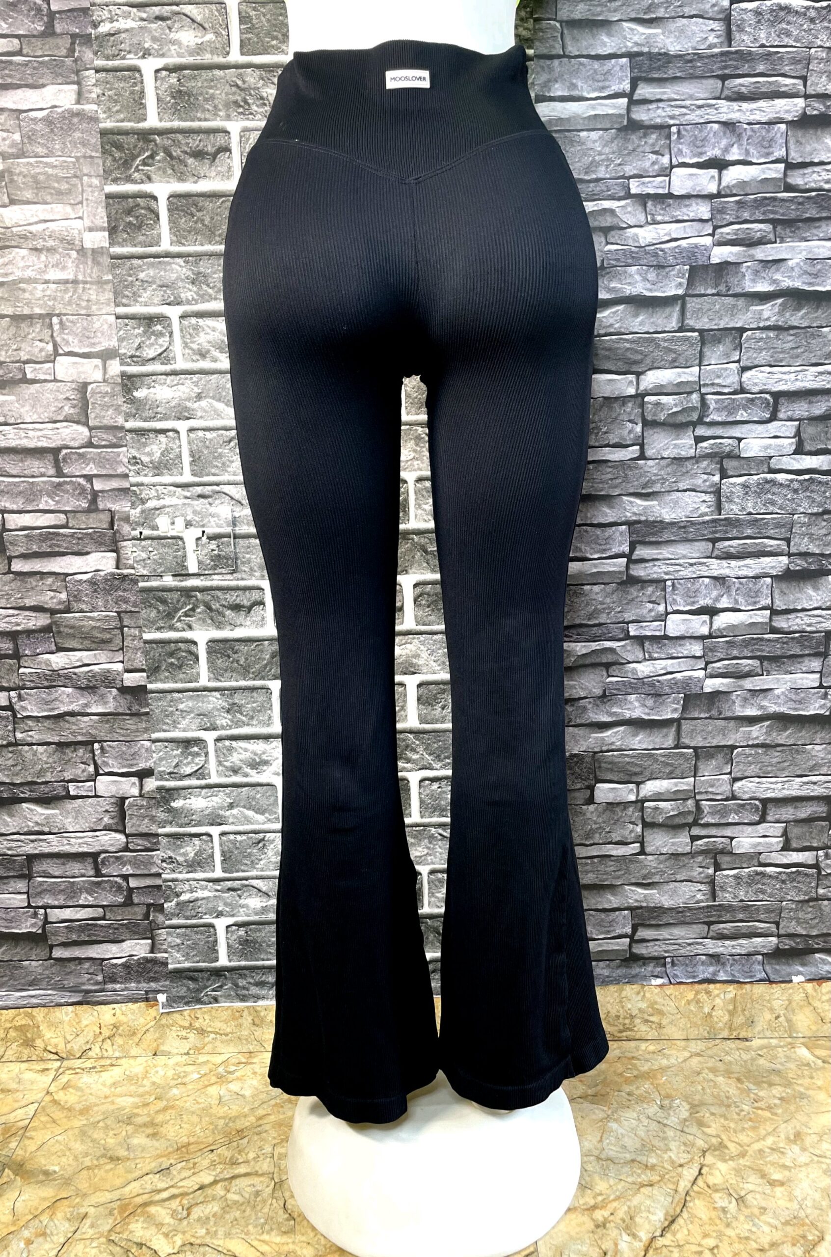 Ribbed Flare Leggings 3 Ribbed Flare Leggings - Image 3