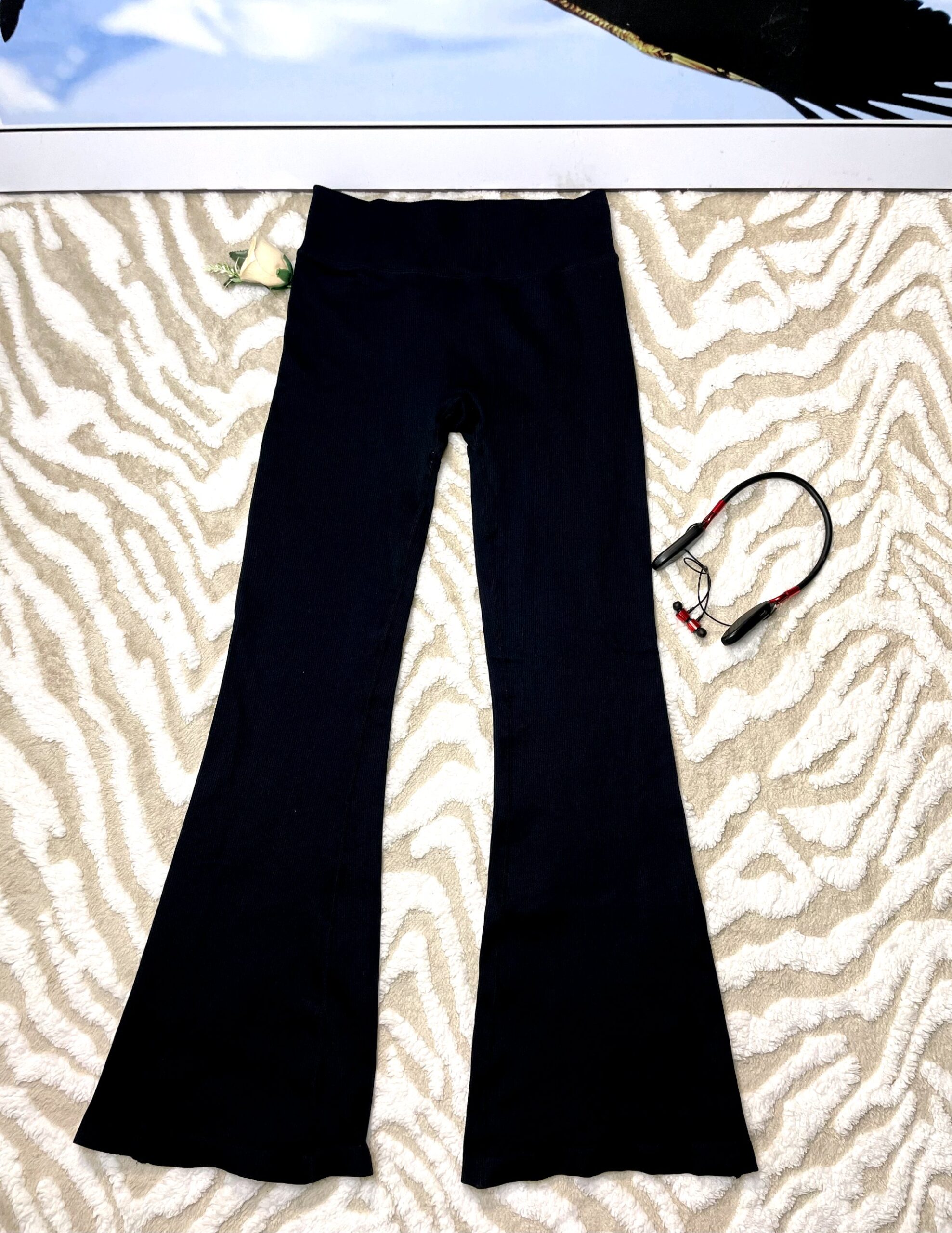 Ribbed Flare Leggings 5 Ribbed Flare Leggings - Image 5