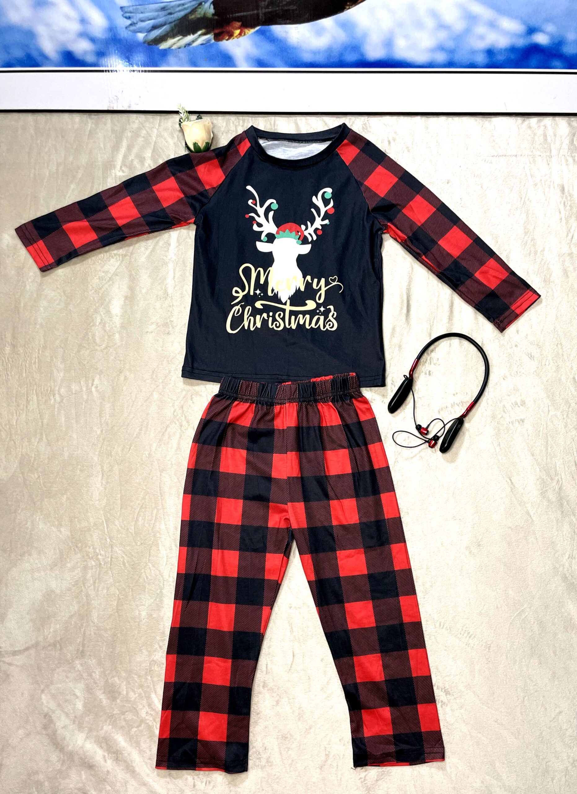 Kids Christmas Pajamas Set 1 Kids Christmas Pajamas Set