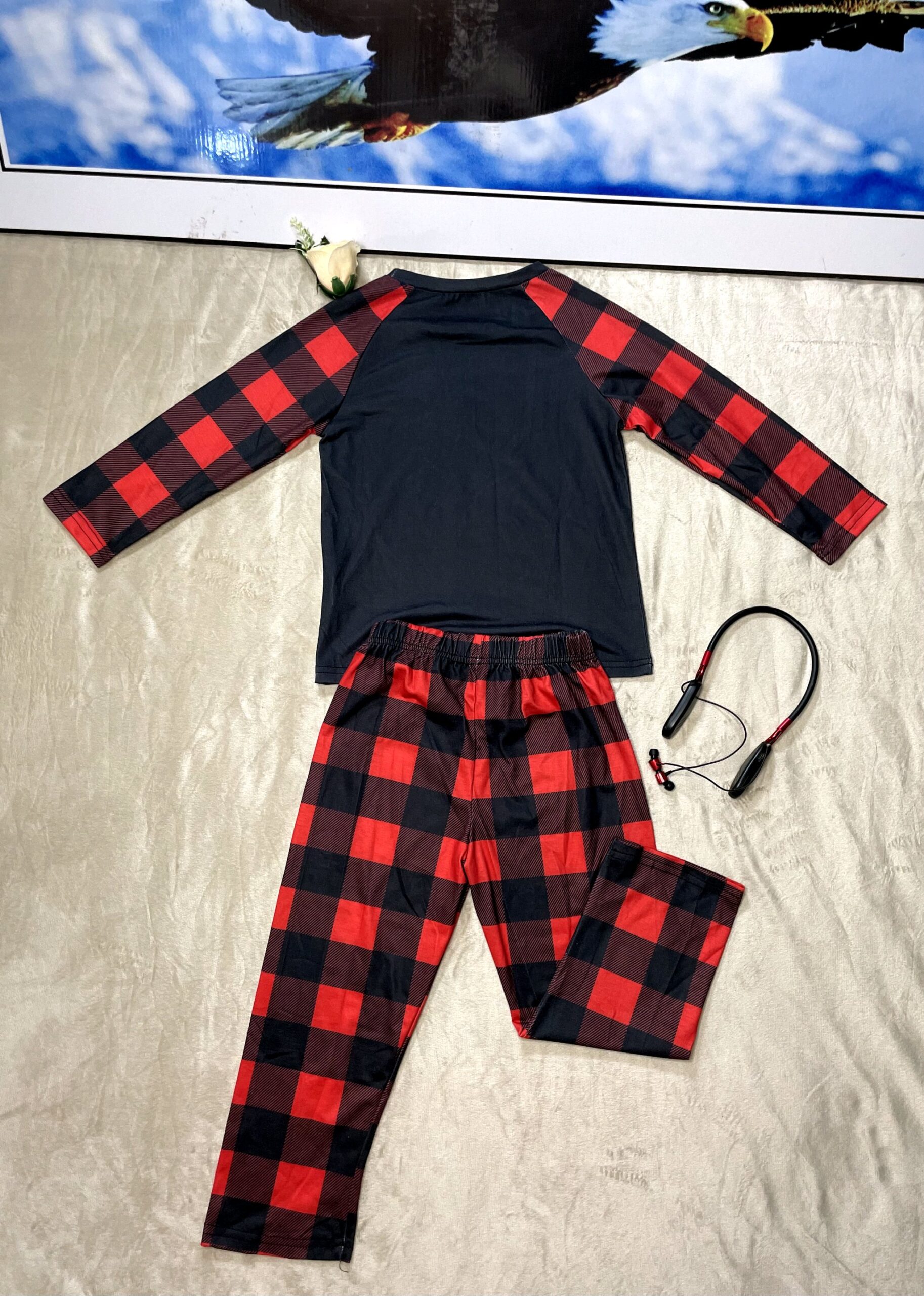 Kids Christmas Pajamas Set 3 Kids Christmas Pajamas Set - Image 3
