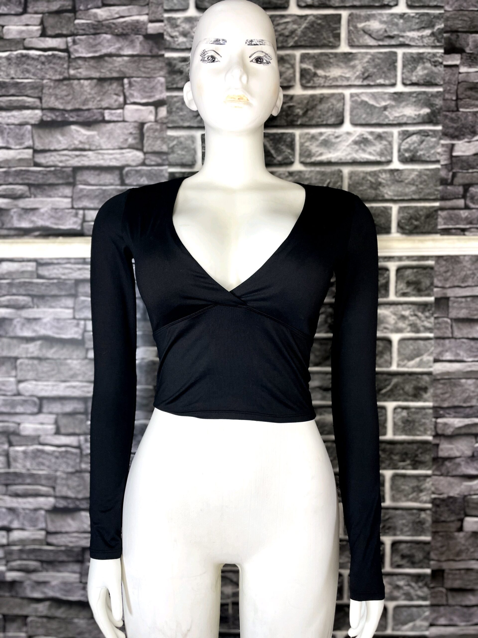 Long sleeve Crop Top 2 Long sleeve Crop Top - Image 2