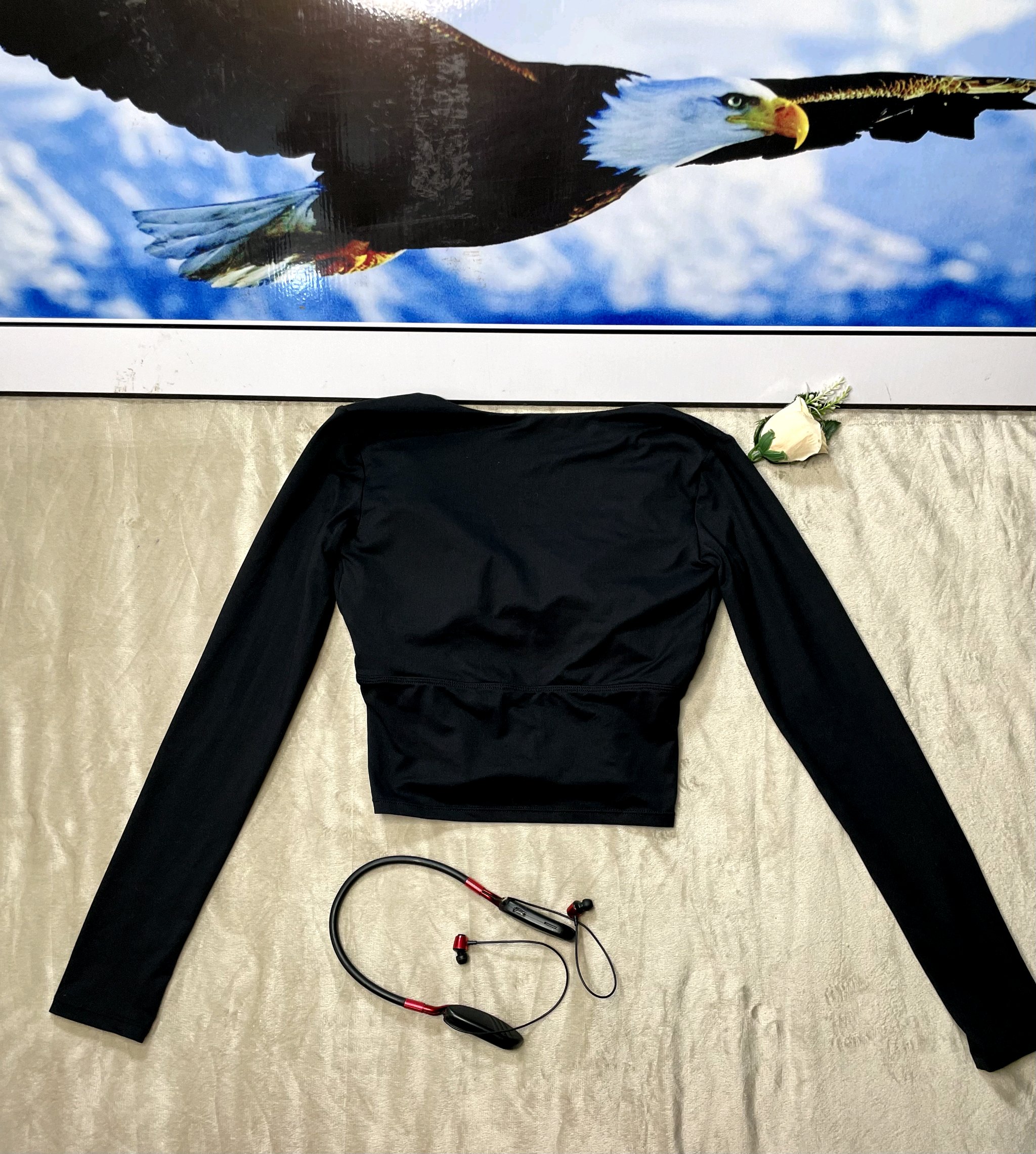 Long sleeve Crop Top 3 Long sleeve Crop Top - Image 3