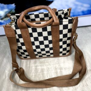 Home 18 Checkers Board Tote Bag