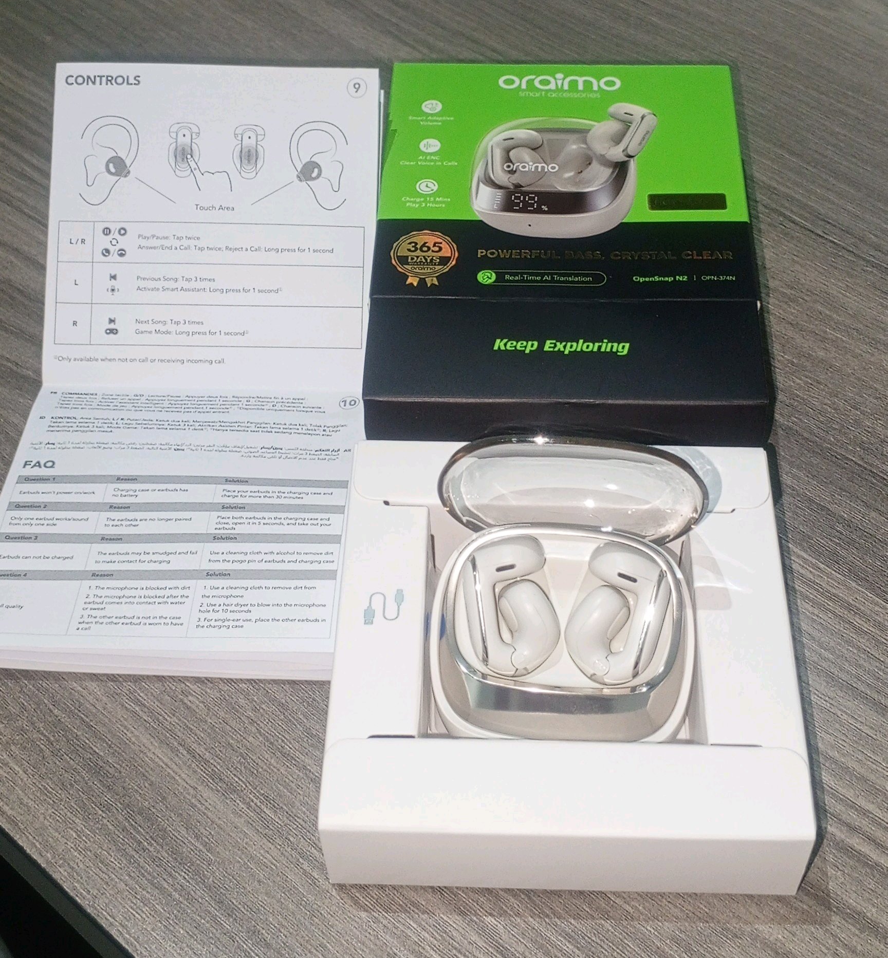 oraimo opensnap n2 open earbuds 1 oraimo opensnap n2 open earbuds