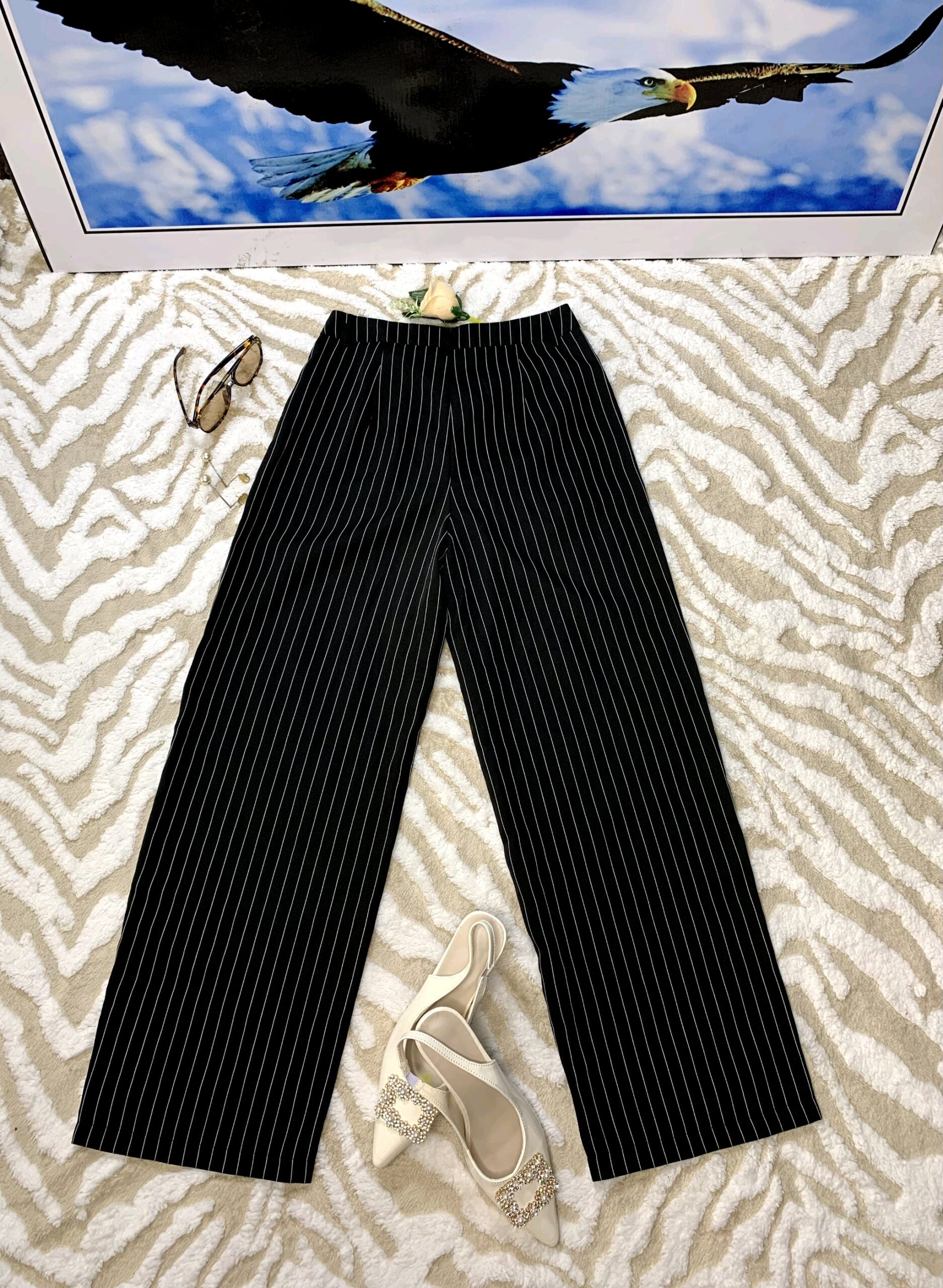 Pinstripe Trouser 4 Pinstripe Trouser - Image 4