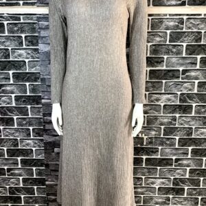 Ribbed Knit Maxi Dress