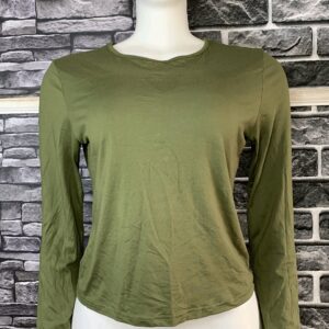 Olive Green Long sleeve Top