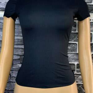 Black Fitted Women's T_Shirt