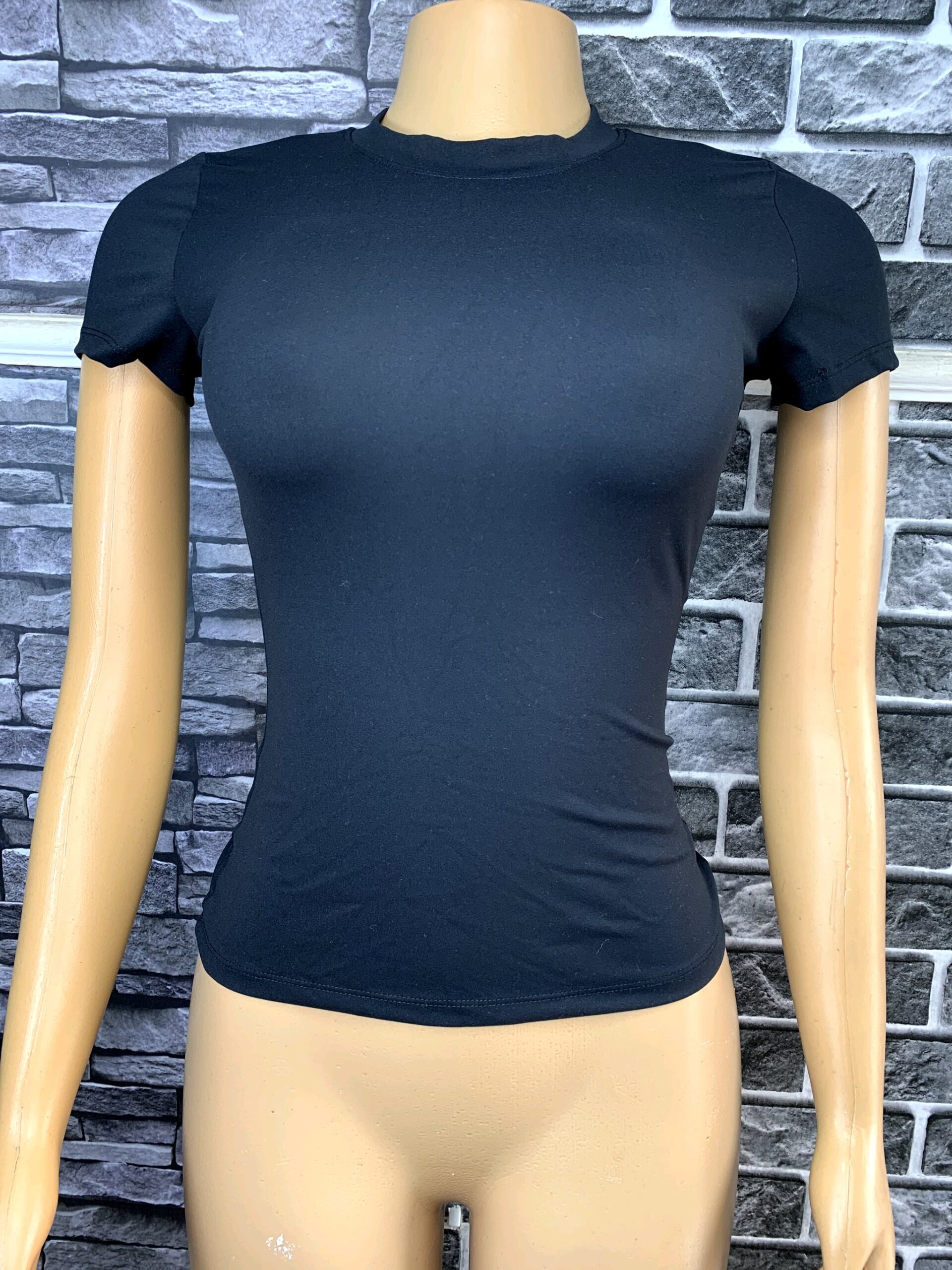 Black Fitted Women's T_Shirt 5 Black Fitted Women's T_Shirt - Image 5