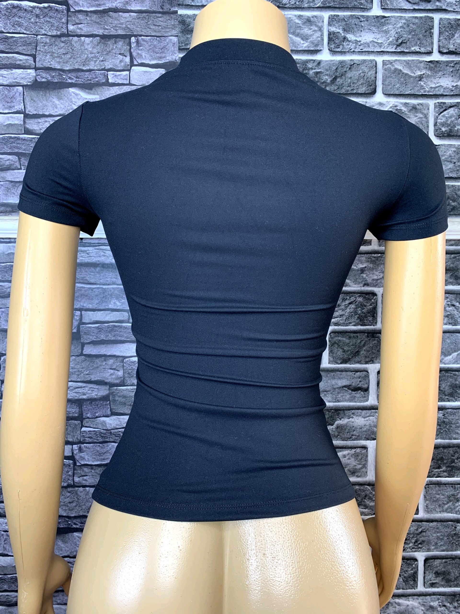 Black Fitted Women's T_Shirt 7 Black Fitted Women's T_Shirt - Image 7