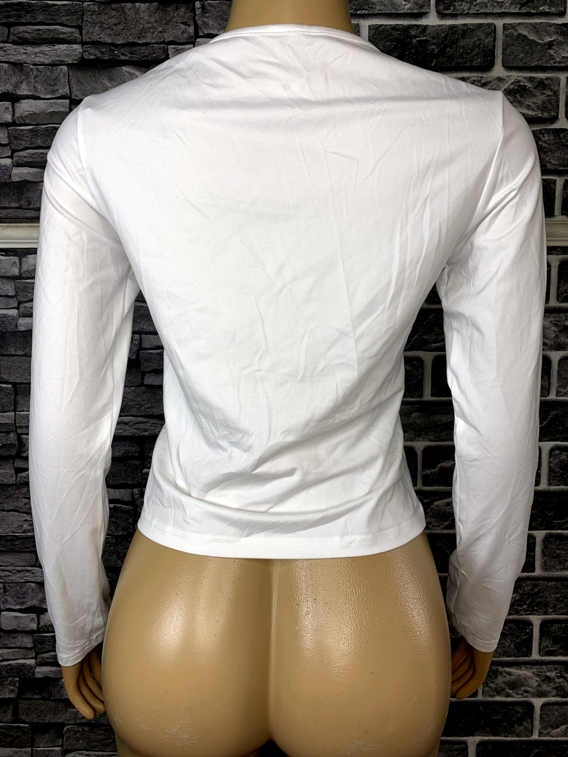 White Longsleeve Top 3 White Longsleeve Top - Image 3