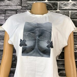 Home 13 White Graphic T-shirt