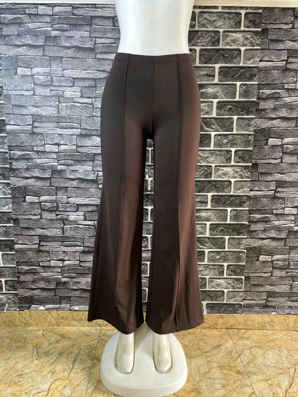 Brown Wide Leg Pant 1 Brown Wide Leg Pant