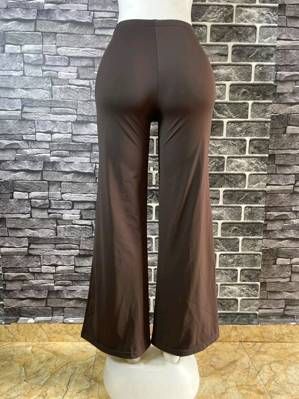 Brown Wide Leg Pant 3 Brown Wide Leg Pant - Image 3