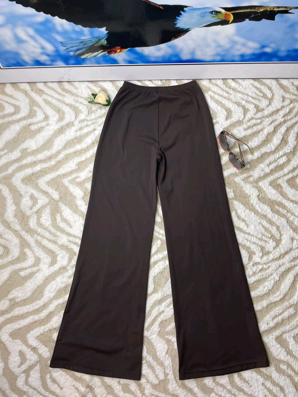 Brown Wide Leg Pant 5 Brown Wide Leg Pant - Image 5