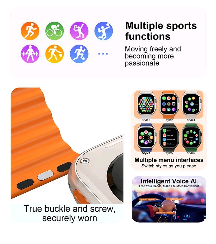 i20 ultra max suit Smart watch 2 i20 ultra max suit Smart watch - Image 2