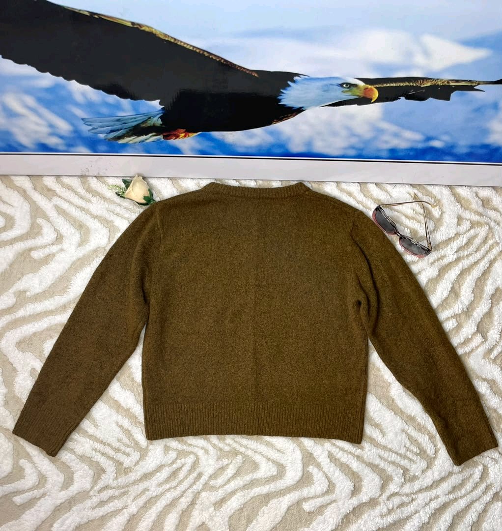 Brown Knit Cardigan 5 Brown Knit Cardigan - Image 5