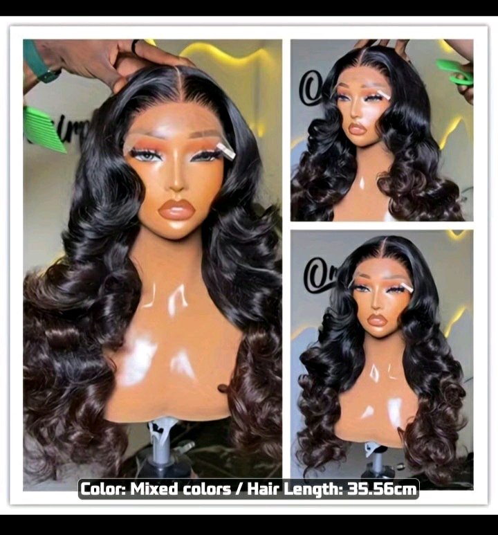 Luxury Silky Long Curly Human Hair Wig 1 Luxury Silky Long Curly Human Hair Wig