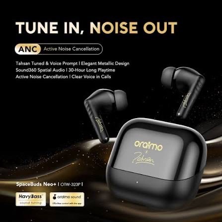 Premium Oraimo SpaceBuds Neo+ Earbuds 3 Premium Oraimo SpaceBuds Neo+ Earbuds - Image 3