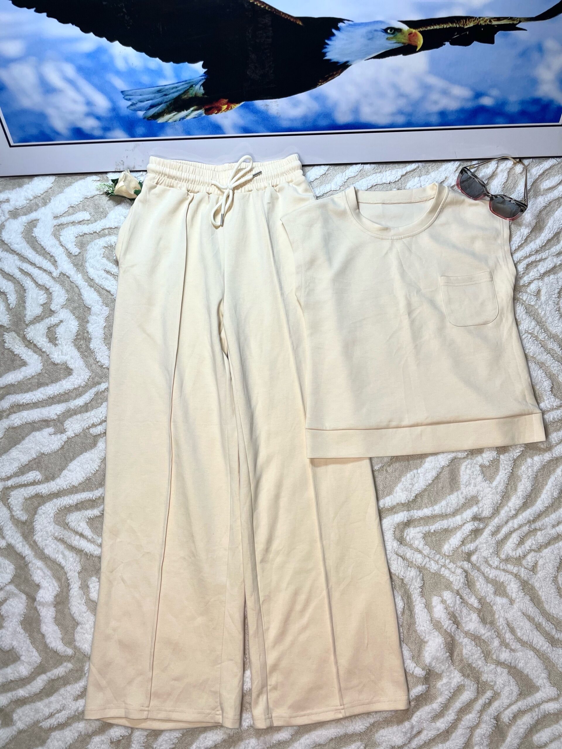 Women’s Cream Two-Piece 4 Women’s Cream Two-Piece - Image 4