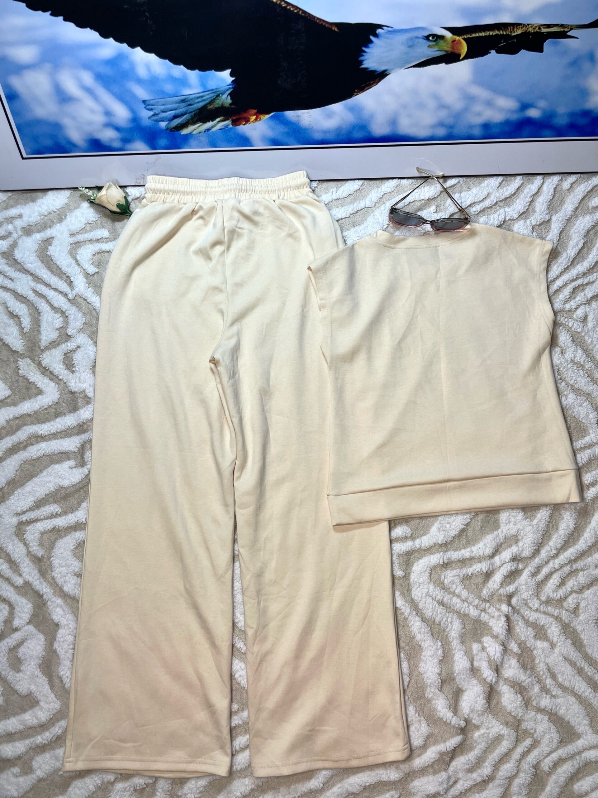 Women’s Cream Two-Piece 5 Women’s Cream Two-Piece - Image 5