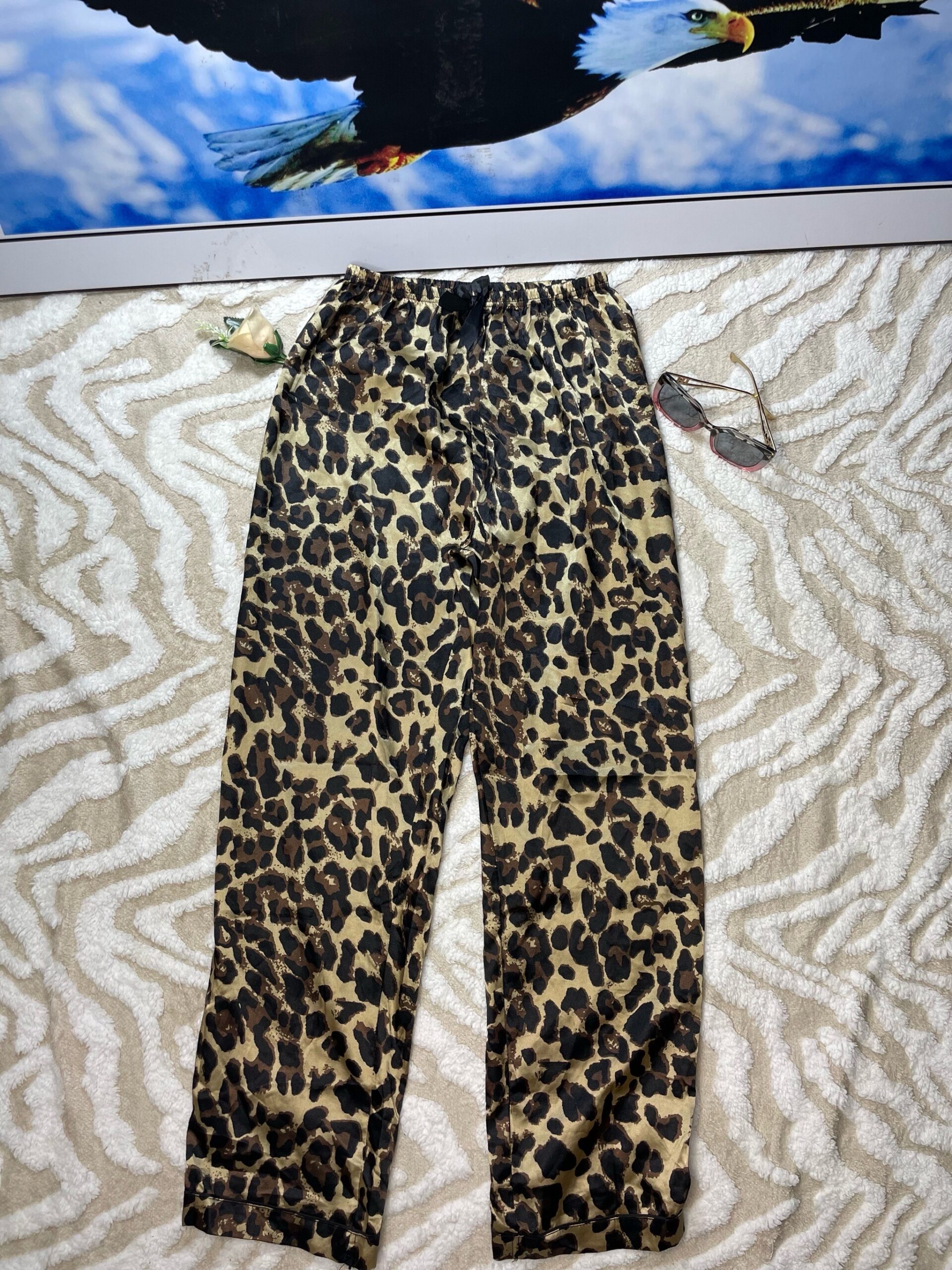 Leaopard Print Night Trouser 4 Leaopard Print Night Trouser - Image 4