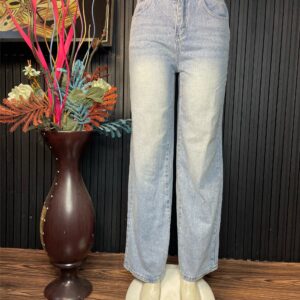 Light wash Straight Jean