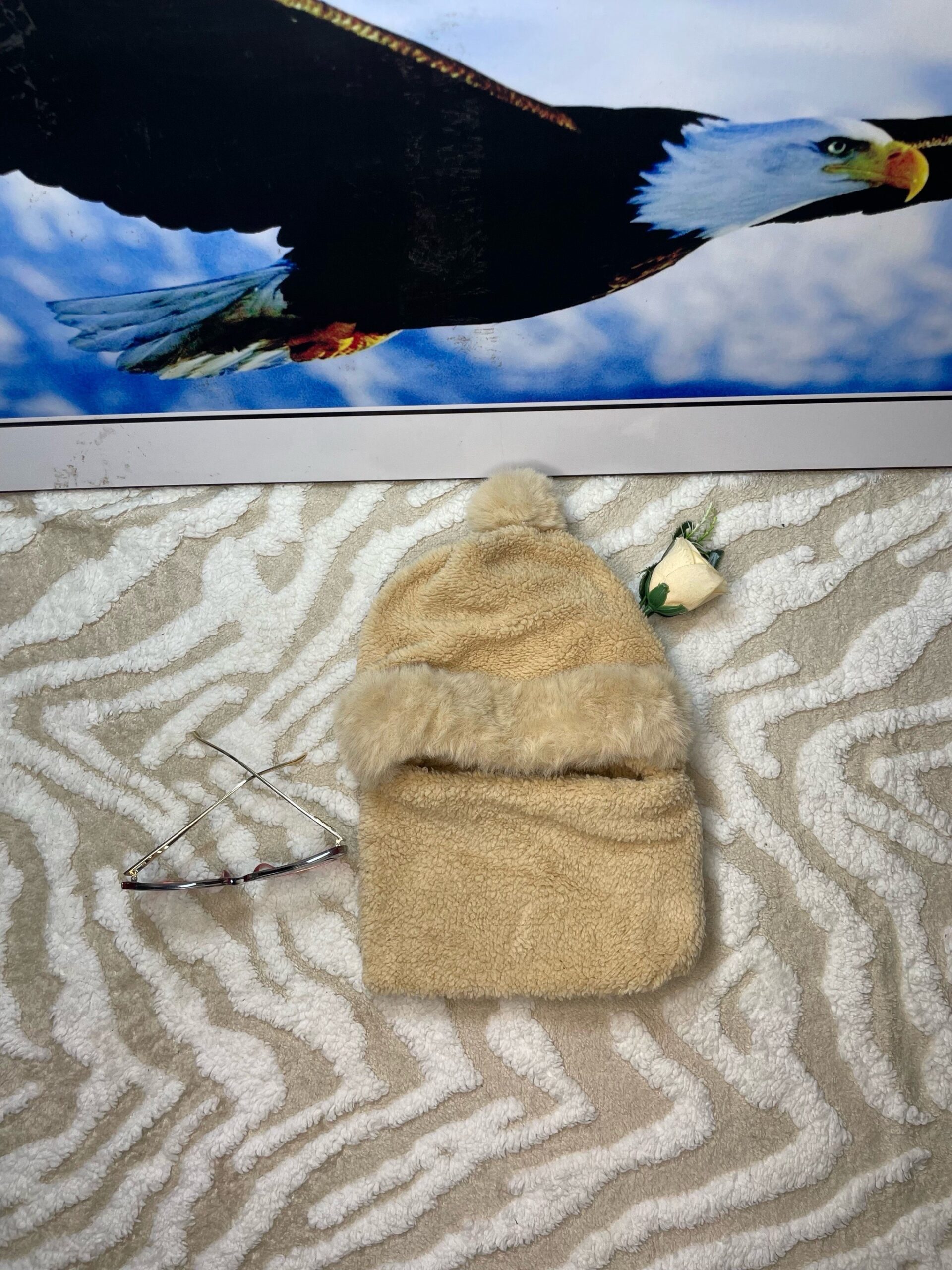 Winter Fleece Hood Scarf 4 Winter Fleece Hood Scarf - Image 4