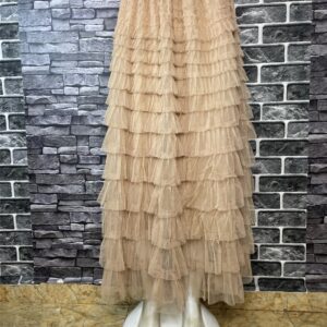 Layered Tulle Maxi Skirt