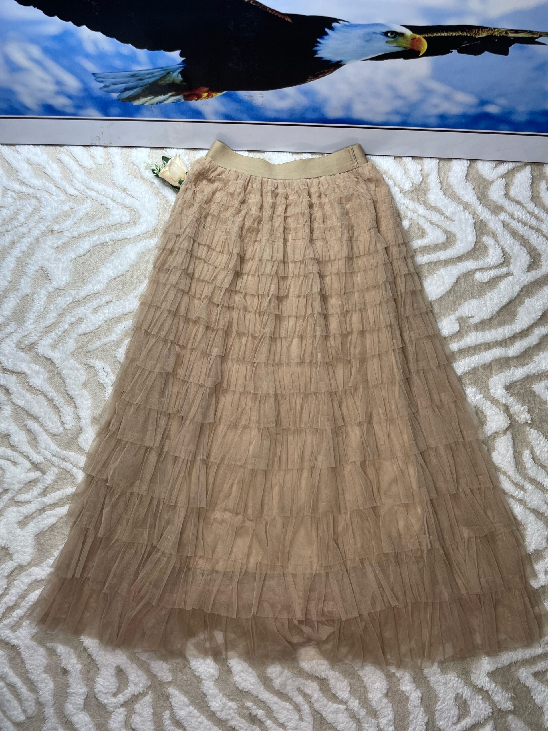 Layered Tulle Maxi Skirt 5 Layered Tulle Maxi Skirt - Image 5