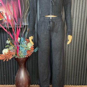 Black Women’s Knit Tracksuits