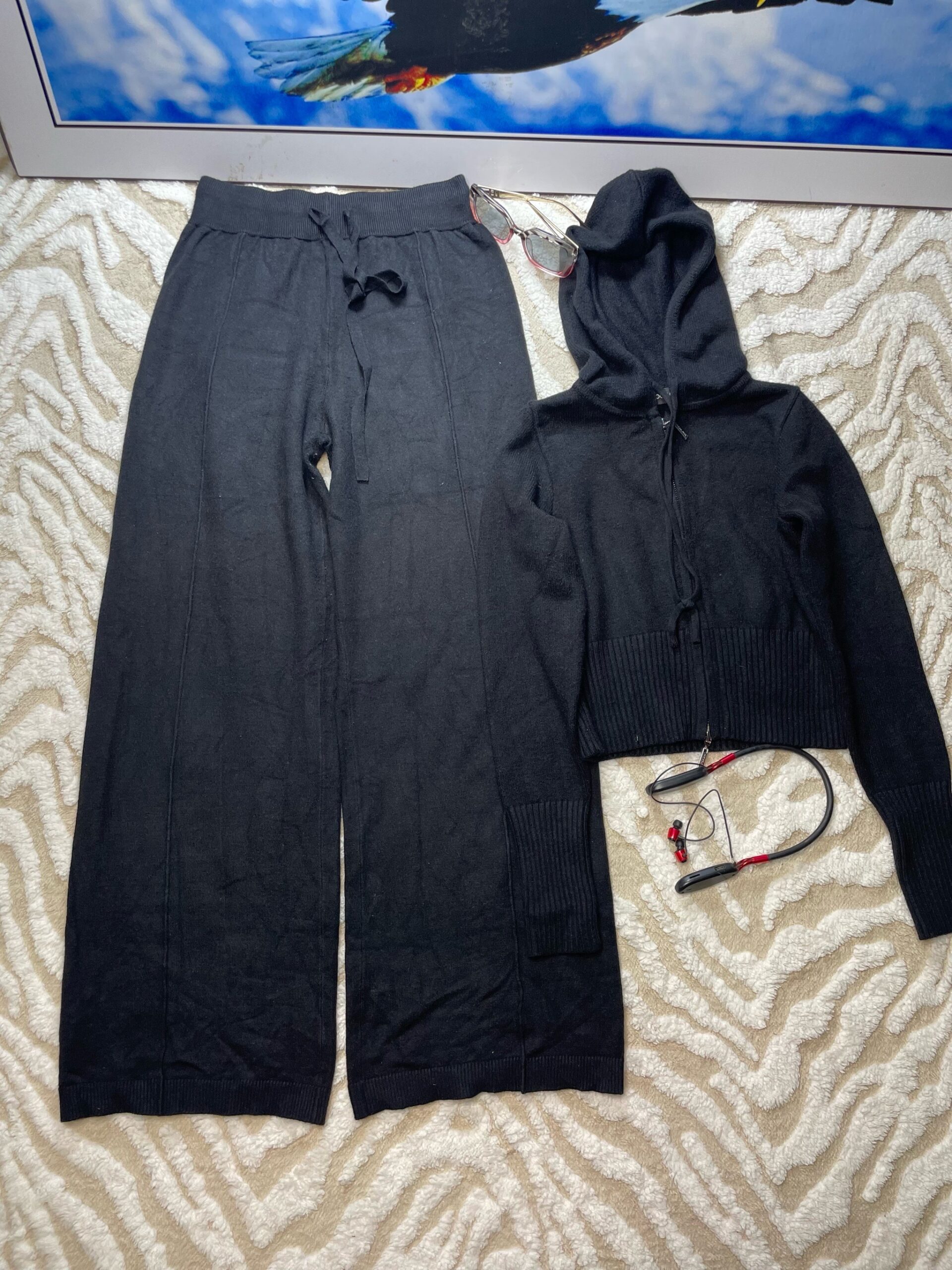 Black Women’s Knit Tracksuits 5 Black Women’s Knit Tracksuits - Image 5