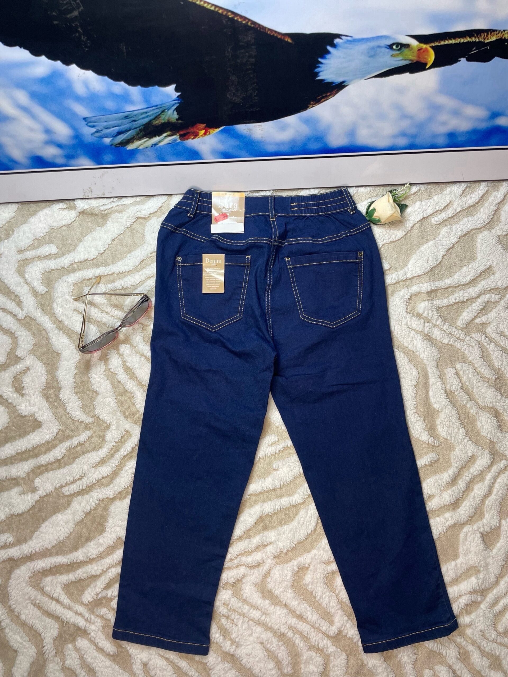 Blue Denim Trouser 3 Blue Denim Trouser - Image 3