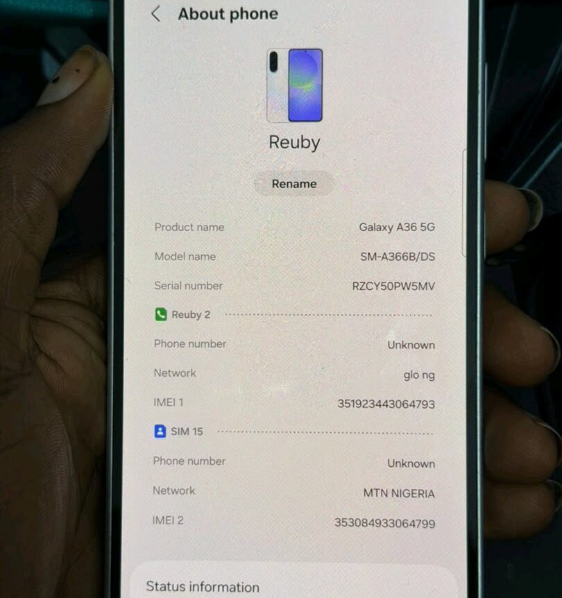 Samsung A36 5g 125gb
